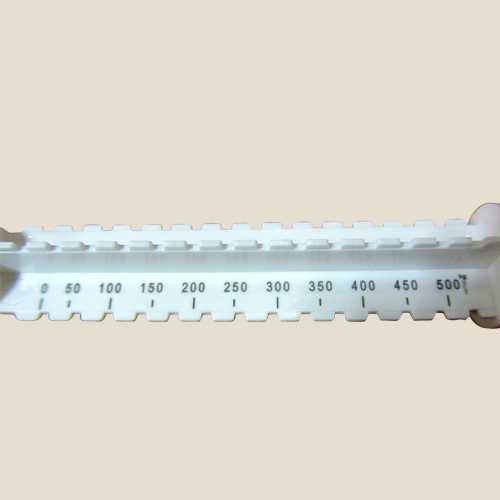 Laser marking on the medical scale device