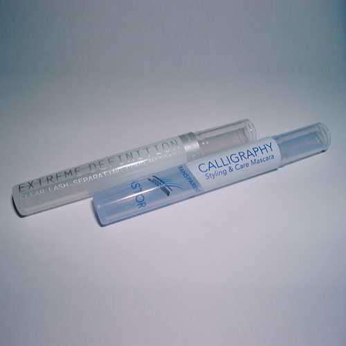 Foiling and printing on eye mascara plastic tube