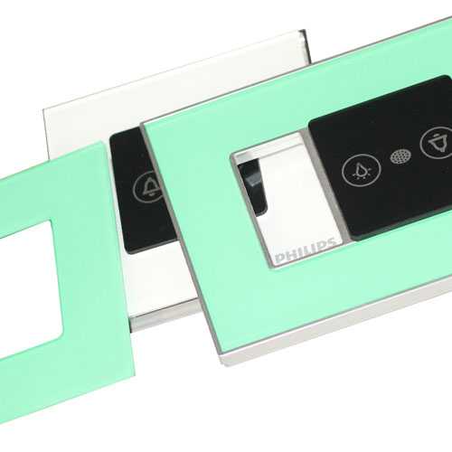 Laser marking on electrical switch panels