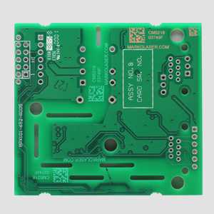 Laser marking on plastic pcb