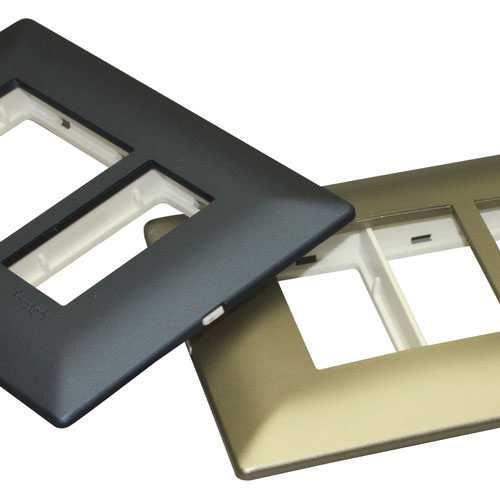 Coating and laser texturing on electric switch boards