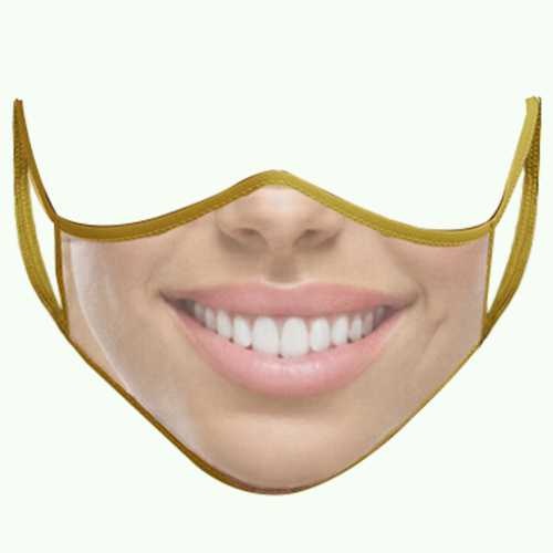 Custom printing on mask with farbatex inks