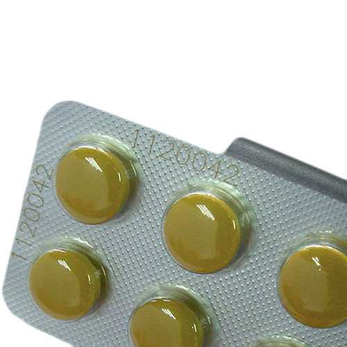 Batch code marking on medicine strip with laser marking machine