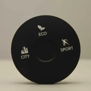  drive mode selector made by using injection molding laser etching and printed using spray coating technique 