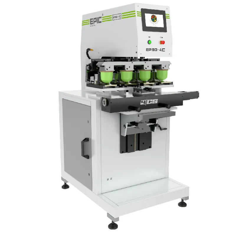 EPIC-90 4-Color Pad Printing | pad printing supplies  | pad printer machine  | pad printing equipment  | automatic pad printing machine  | small pad printing machine  