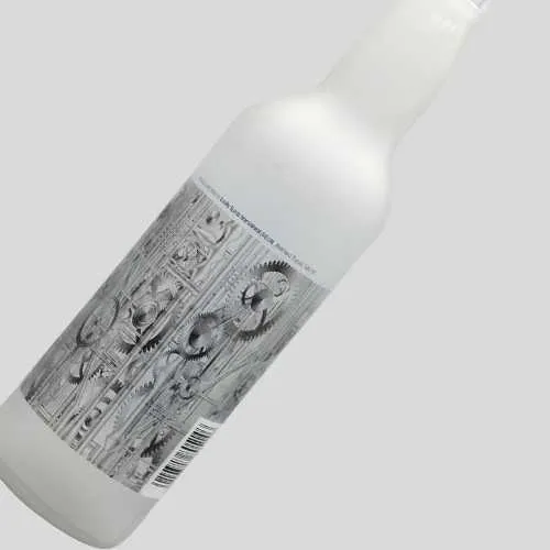 screen printing on glass bottle