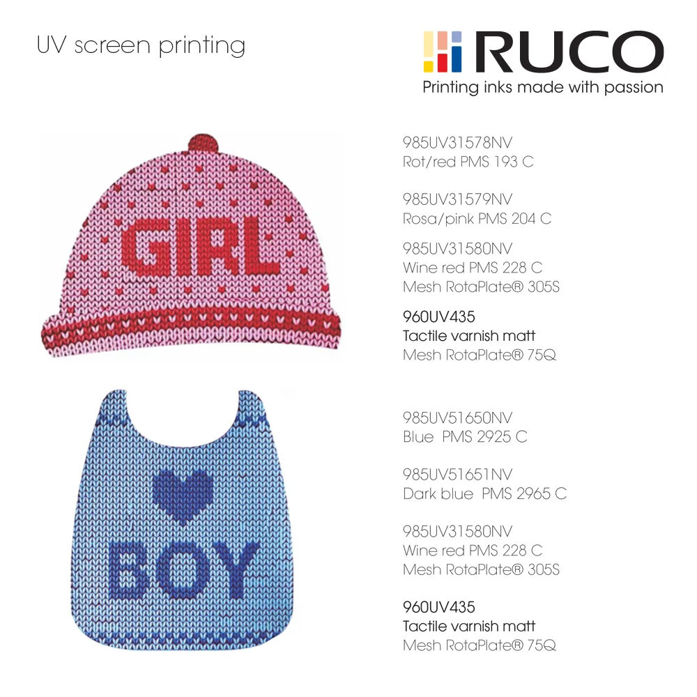 Special effect screen printing inks - metallic finishes