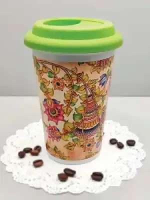 kalamkari cafe mug