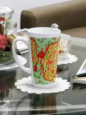 ornate mughal irish coffee mug by kolorobia