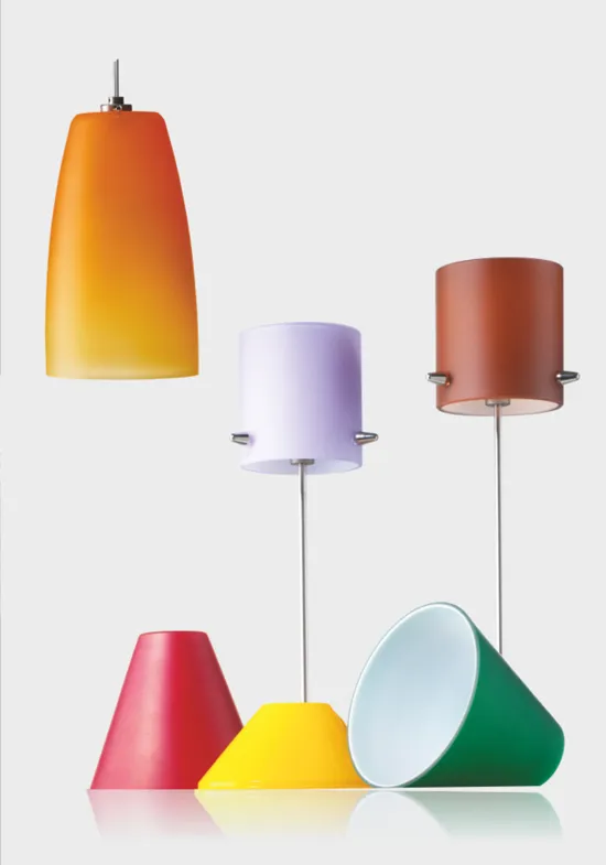 luxury coating on lamps housing