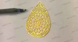 Laser Cutting Gold