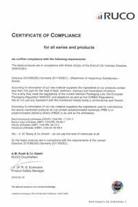 RoHS Directive 2015/863/EU (formerly 2011/65/EC)