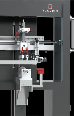 Cylinderical part printing machine